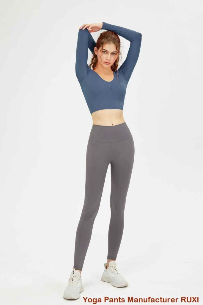 legging flare putih RUXI yn44