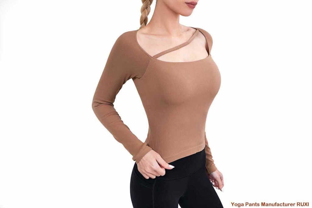atasan yoga katun RUXI yn755