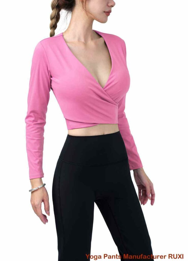 legging yoga dengan kantong RUXI