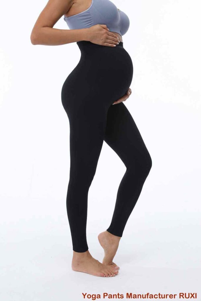 legging berkobar biru tua RUXI