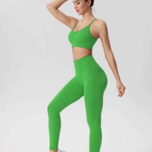 celana yoga oranye terbakar RUXI