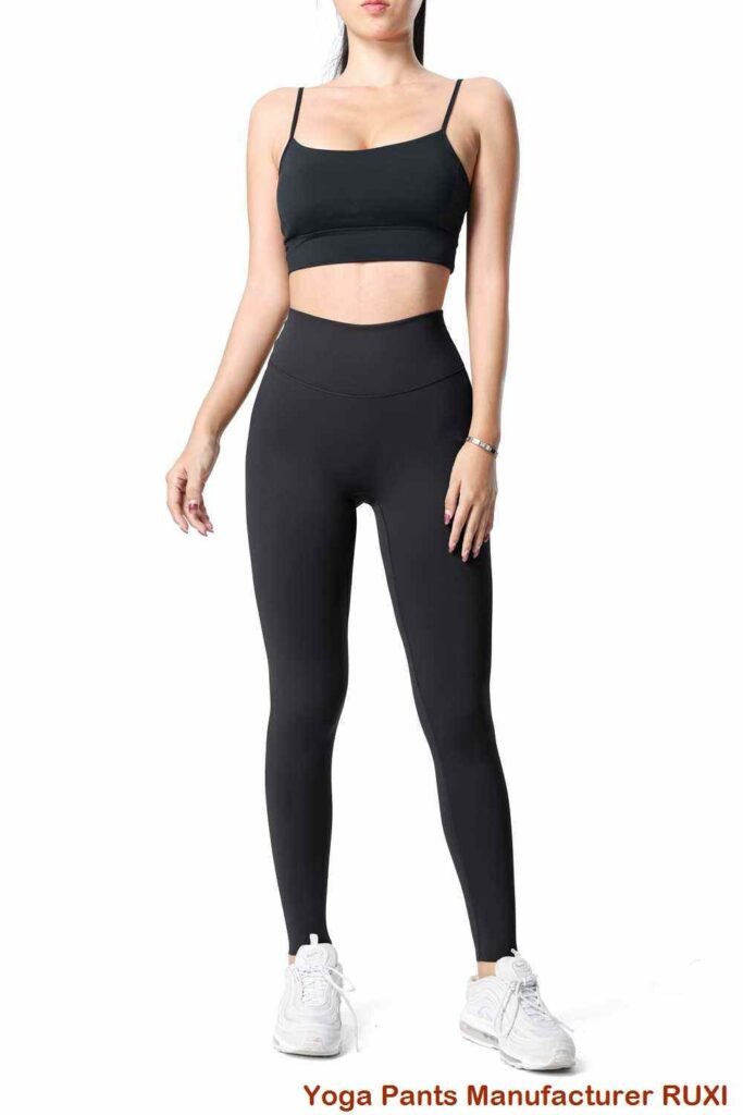 legging olahraga warna krem RUXI