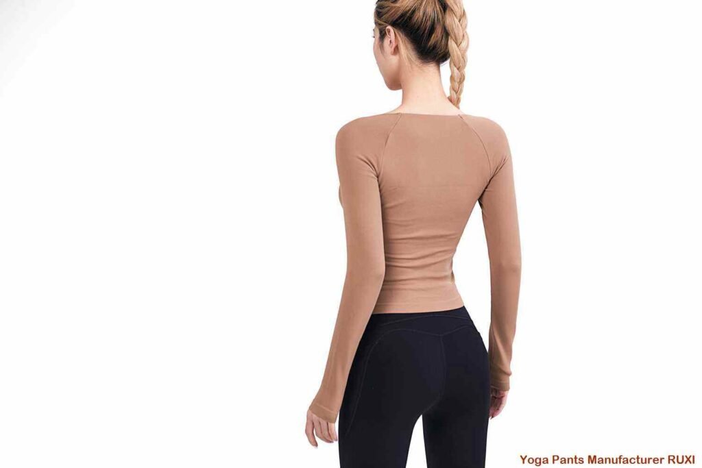 celana yoga biru tua RUXI yn100