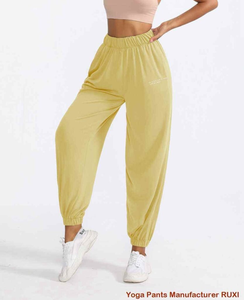 celana yoga merek pink RUXI yn738
