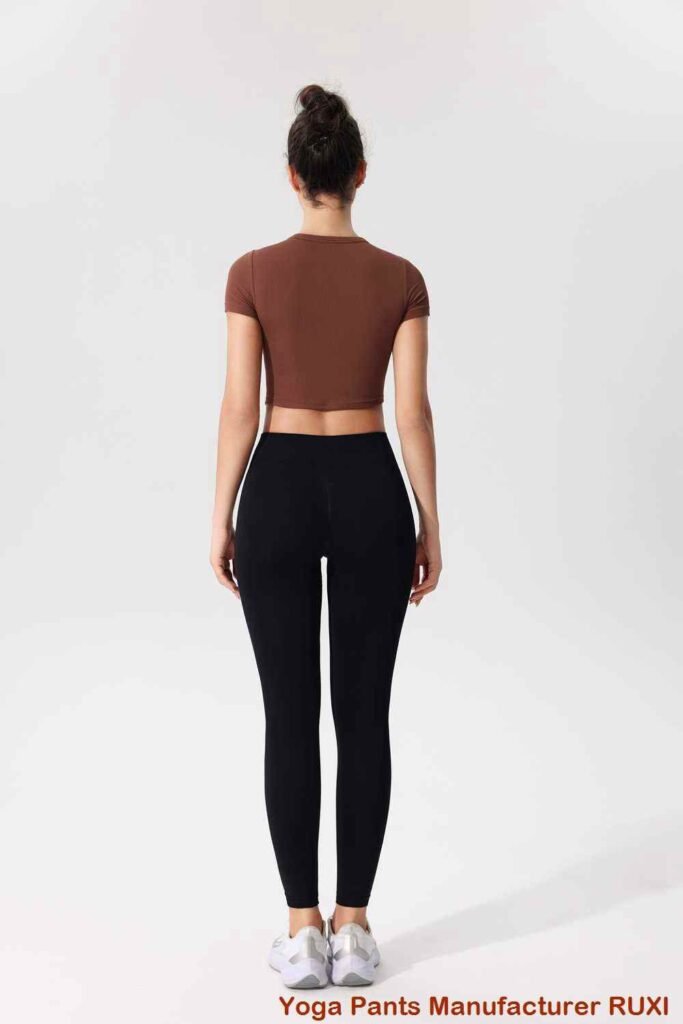 legging flare pendek RUXI yn158